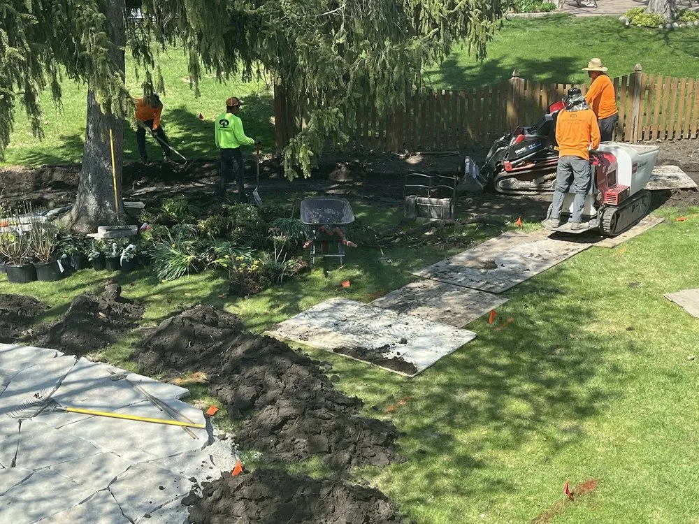 Professional landscape design in West Chicago, IL by Grant & Power Landscaping
