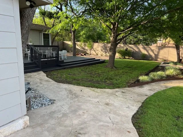 Professional garden landscaping experts serving Kyle, TX - Grant and Sons Property Services