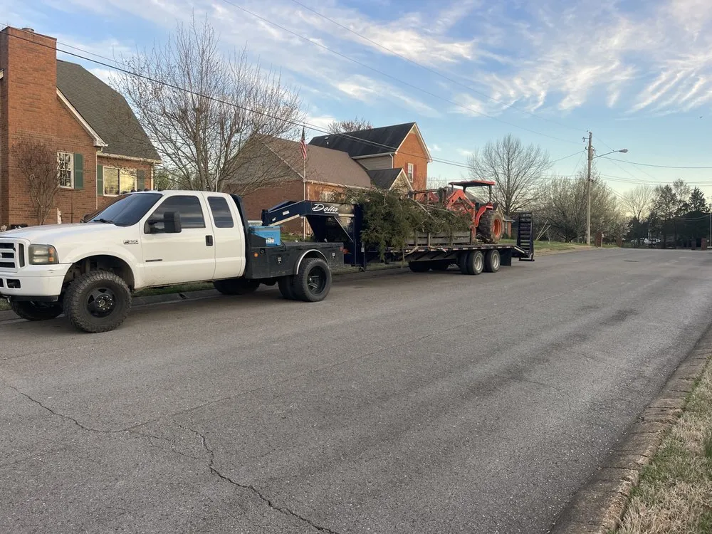 Professional lawn mowing service in Watertown, TN by Grant Farm & Excavation