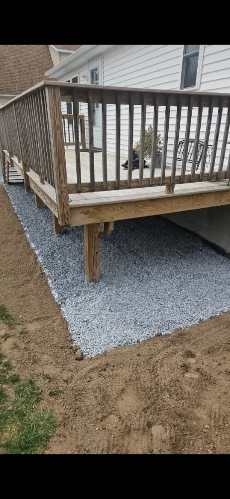 Custom garden landscaping in Bridport, VT by Grant Landscaping & Excavation