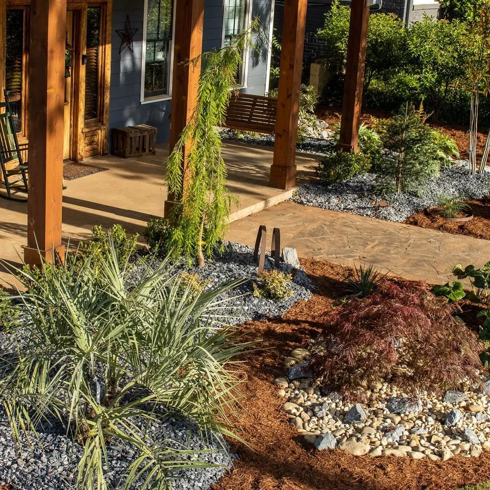 Professional residential landscaping for homes in Atlanta, GA by Grantlanta Lawn