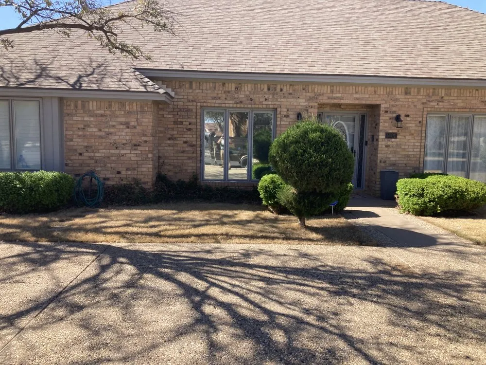 Top-rated landscape installation in Lubbock, TX by Grass & Tree Company