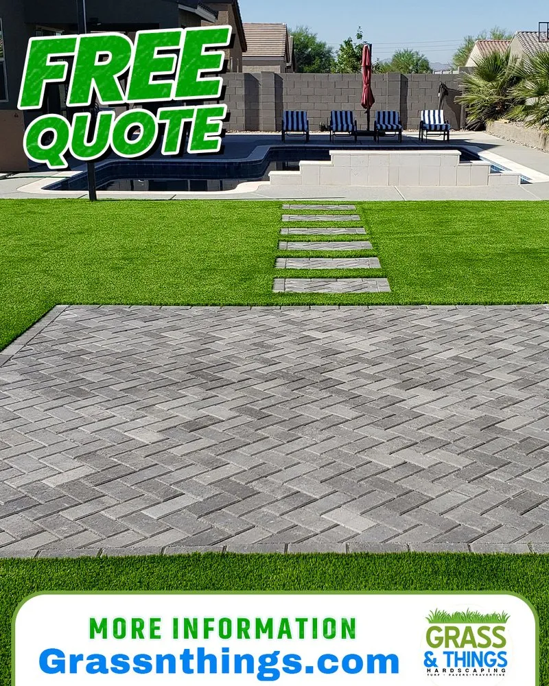 Expert outdoor landscaping in Pheonix, AZ - Grass and Things Hardscaping