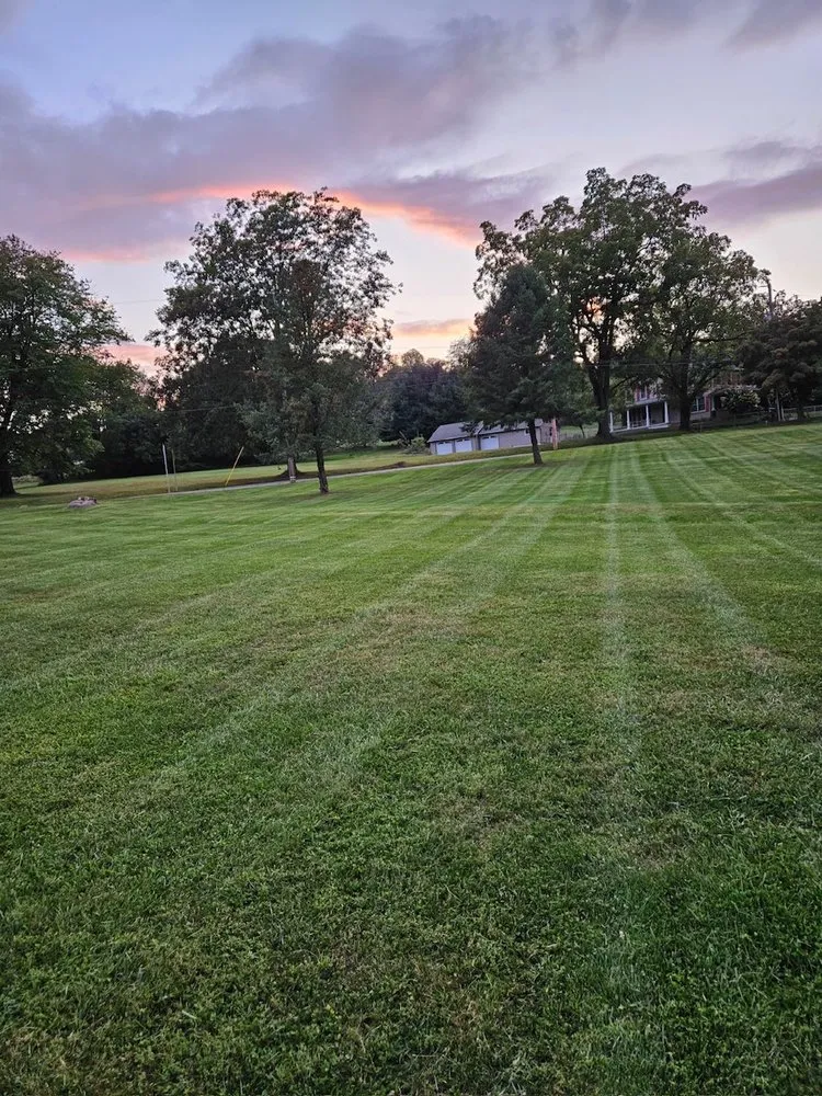 Custom residential landscaping in Middletown, PA by Grass Assassins Mowing