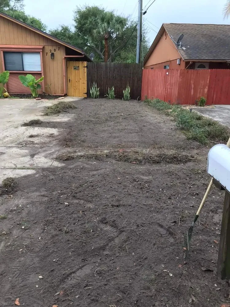 Affordable outdoor landscaping in Grant Vlkria, FL by Grass Barbers Lawn Maint