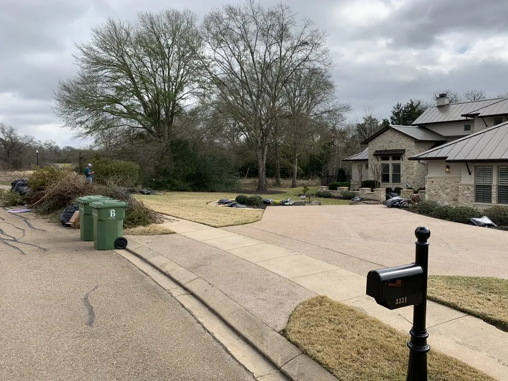 Professional outdoor landscaping in Bryan, TX - Grass Choppers Plus