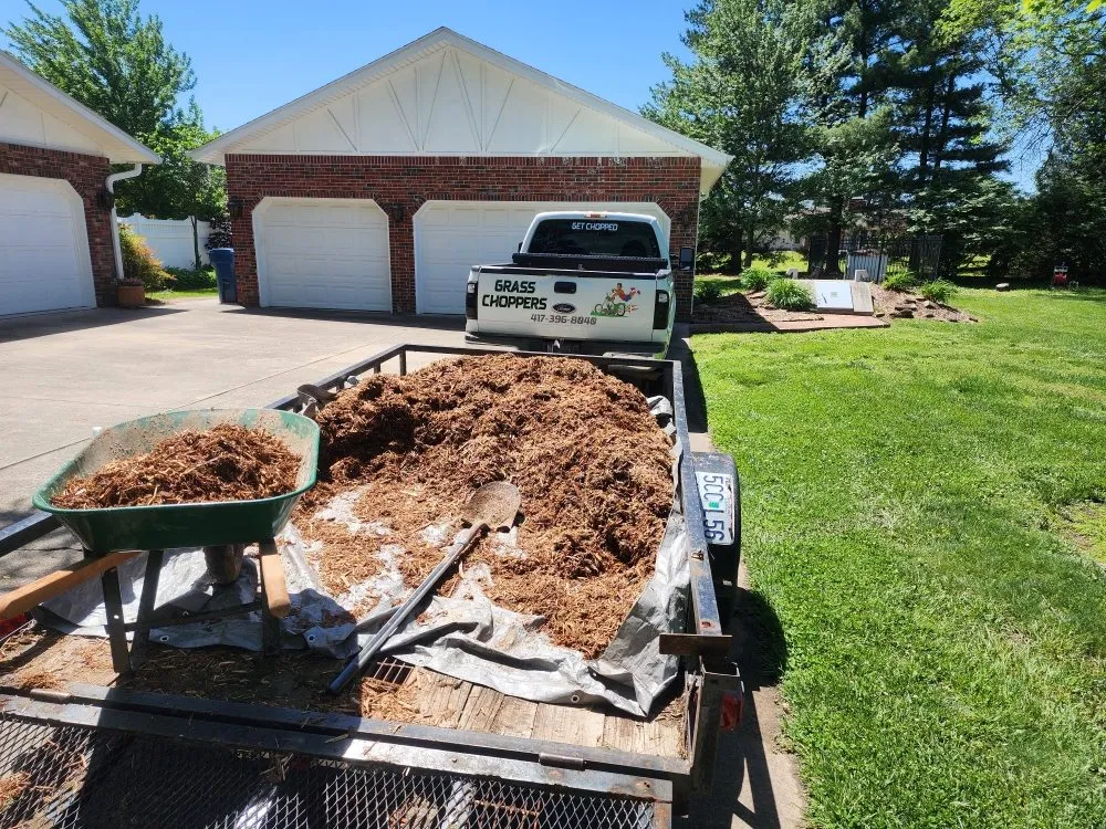 Professional lawn mowing service for residential properties across Webb City, MO - Grass Choppers