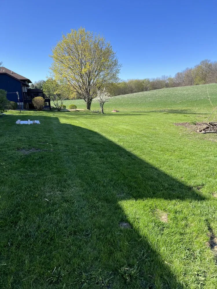 Professional yard cleanup service in Cottage Grove, WI by Grass Clippers