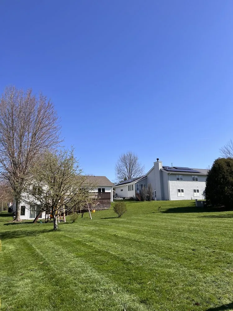 Professional landscape installation in Cottage Grove, WI by Grass Clippers