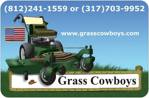 Top-rated lawn mowing service in Terre Haute, IN by Grass Cowboys