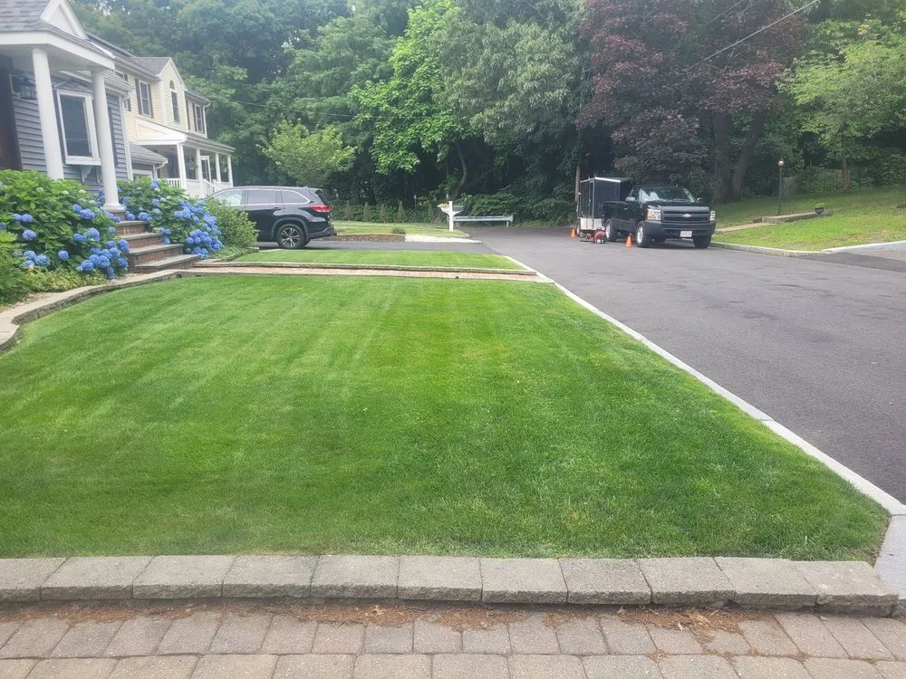 Top-rated landscape design in Stoneham, MA by Grass Cutters Lawn Care