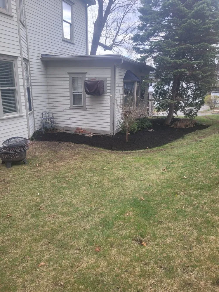 Custom residential landscaping in Stoneham, MA by Grass Cutters Lawn Care