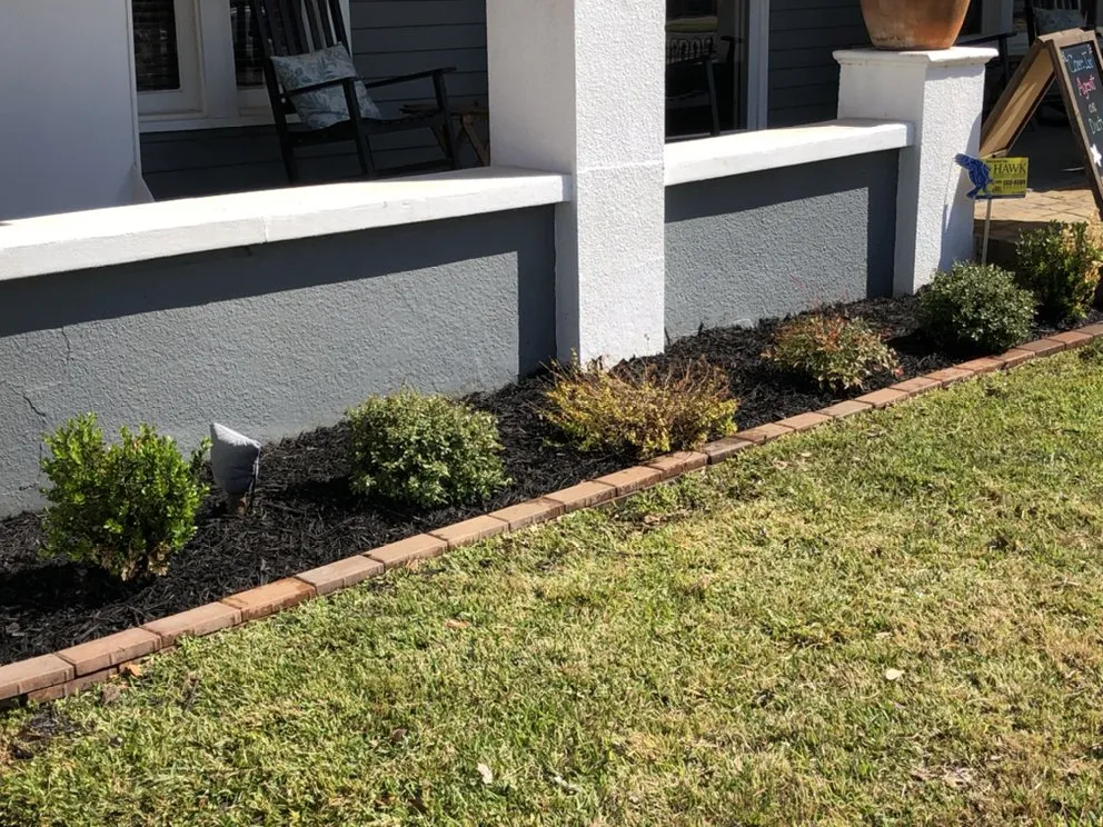 Professional garden landscaping in Brazos Bend, TX by Grass Daddy