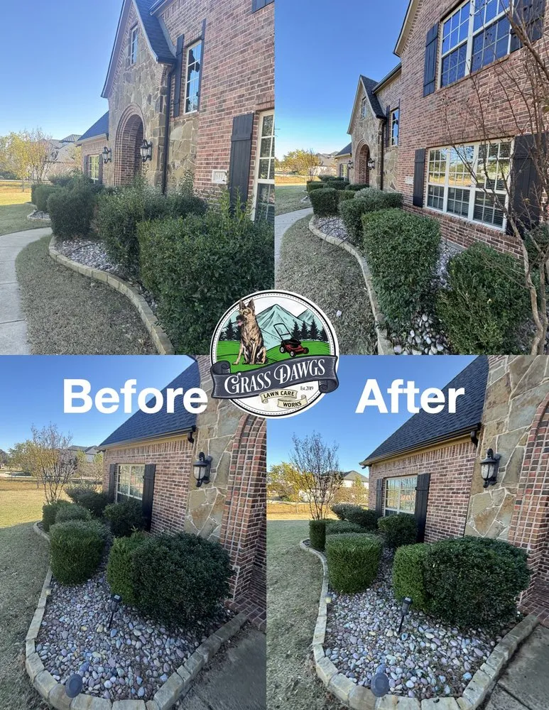 Professional lawn mowing service for year-round maintenance across Seagoville, TX - Grass Dawgz