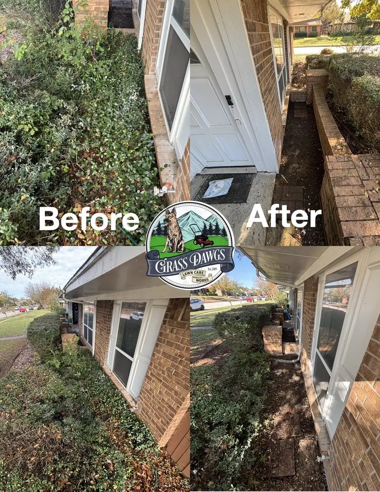 Custom yard maintenance in Seagoville, TX - Grass Dawgz