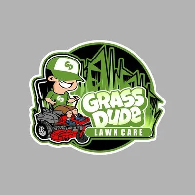 Grass Dude Lawn Care Logo
