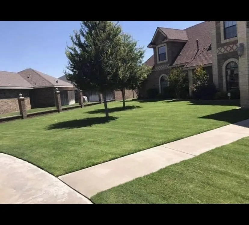 Affordable garden landscaping for outdoor upgrades in Midland, TX by Grass Fadez