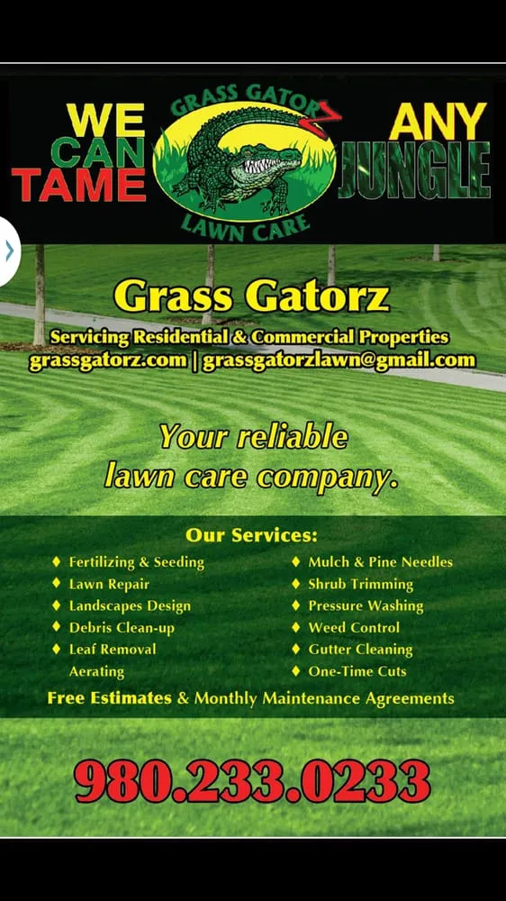 Top-rated landscape design experts serving Charlotte, NC - Grass Gatorz