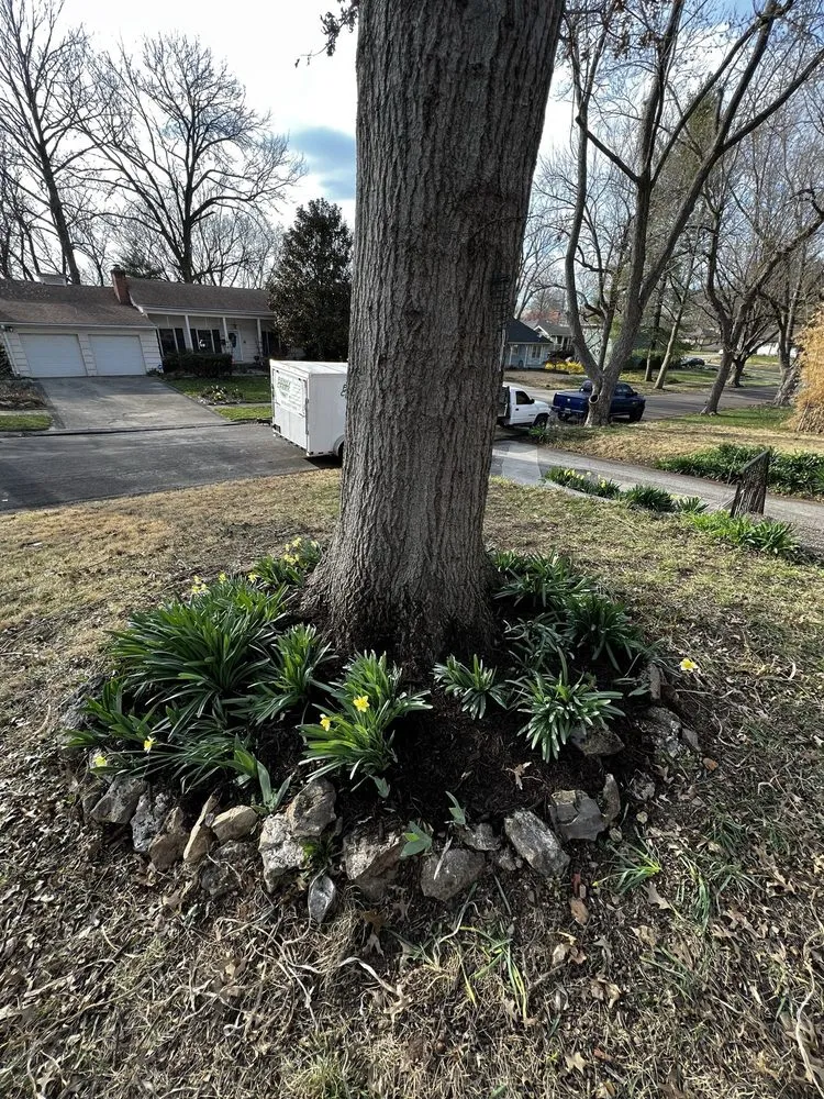 Affordable lawn care service with custom design in Holt, MO by Grass Geeks