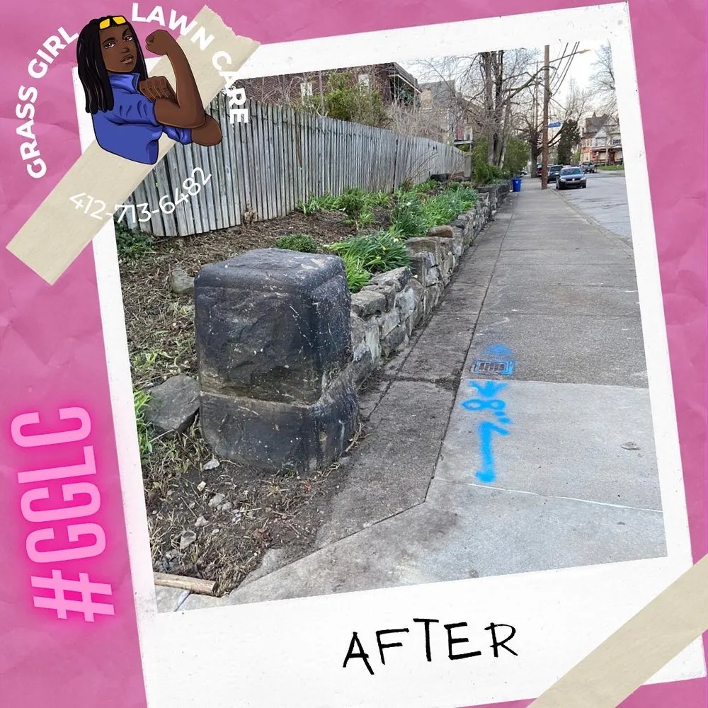 Trusted outdoor landscaping in Braddock, PA by Grass Girl Lawn Care