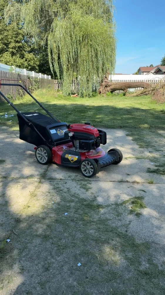 Local landscape installation in Marion, OH - Grass Gladiators