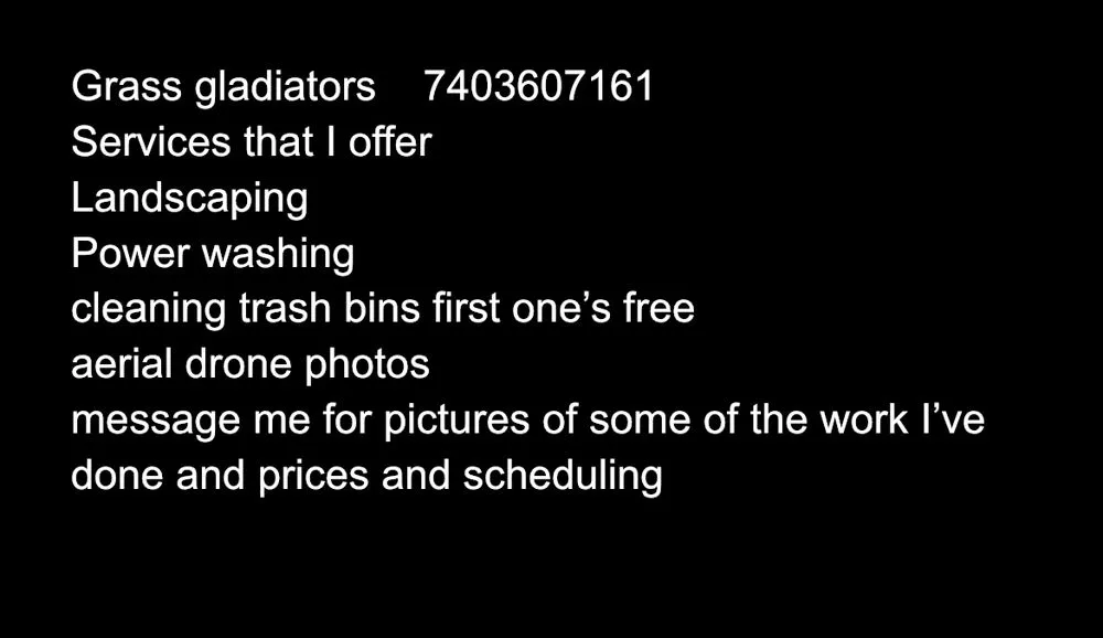 Expert landscaping services in Marion, OH by Grass Gladiators