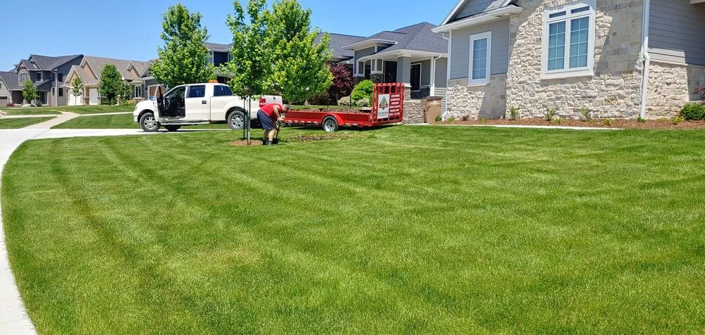 Trusted residential landscaping in Des Moines, IA by GRASS GRABBERS Lawn & Landscape