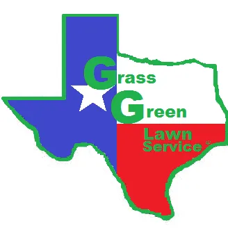 Grass Green Lawn Service Logo