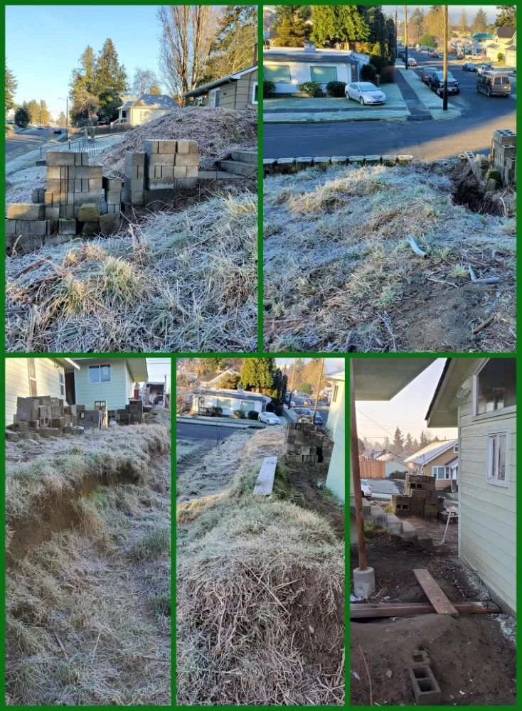 Custom yard cleanup service in Lacey, WA by GRASS Ground Renovations And Soil Services