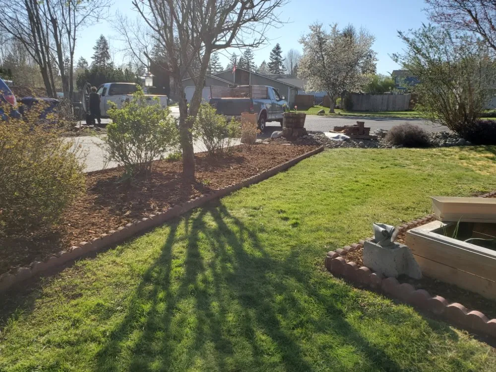Local landscape design with custom design in Lacey, WA by GRASS Ground Renovations And Soil Services