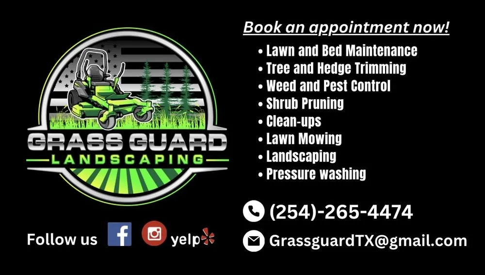 Custom residential landscaping for beautiful yards in DeSoto, TX by Grass Guard Landscaping