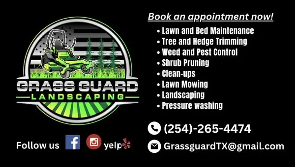 Grass Guard Landscaping Logo