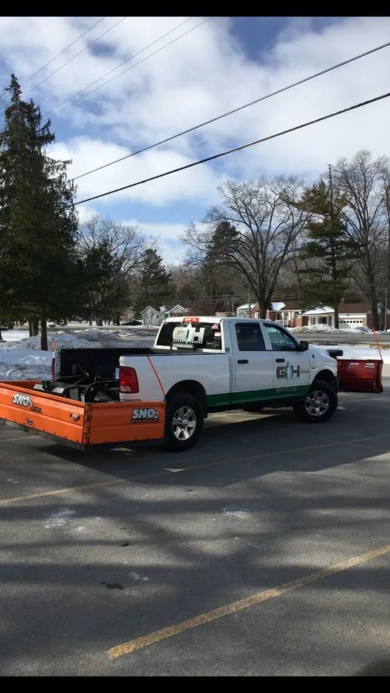 Affordable garden landscaping for year-round maintenance in Spruce, MI by Grass Hoppers