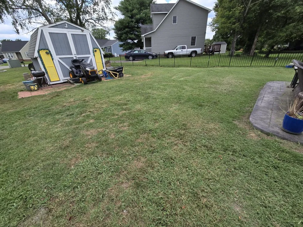 Affordable garden landscaping with custom design in Petersburg, VA by Grass Horizon Lawn Service