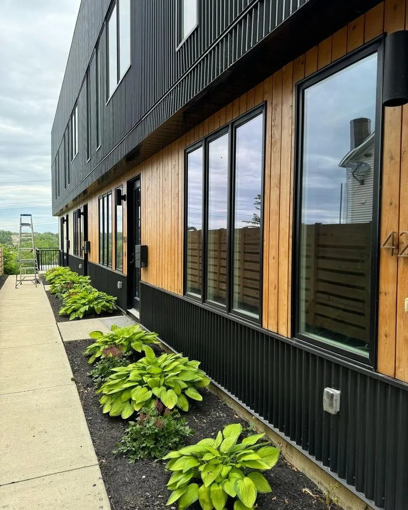 Custom garden landscaping in Avon, OH - Grass Is Greener Landscaping