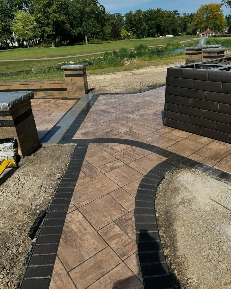 Professional lawn mowing service for residential properties in Avon, OH by Grass Is Greener Landscaping