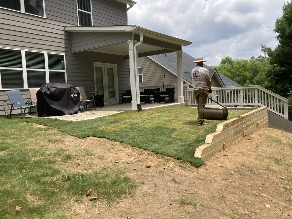Expert garden landscaping near you in Dallas, GA by Grass Kicker Lawn Care