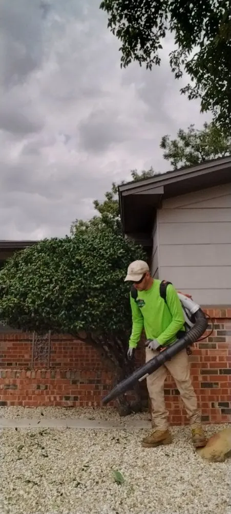 Reliable landscape design for year-round maintenance in Lubbock, TX by Grass King Lawn& Tree Care