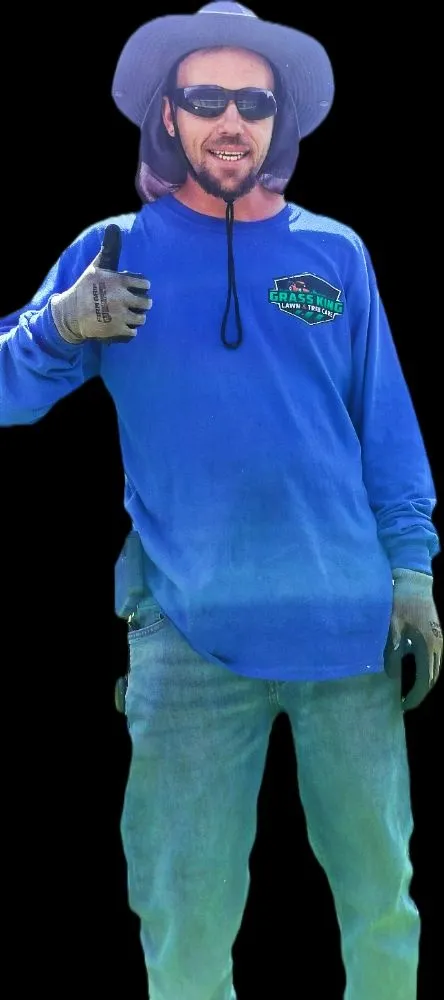 Trusted yard cleanup service for beautiful yards in Lubbock, TX by Grass King Lawn& Tree Care