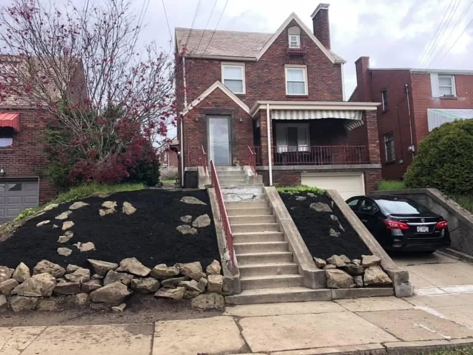 Affordable outdoor landscaping for homes in Pittsburgh, PA by Grass Life & More