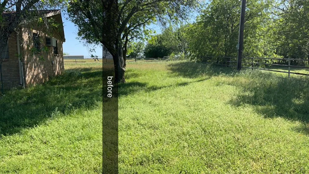 Custom lawn care service in Windthorst, TX by Grass Master Landscaping