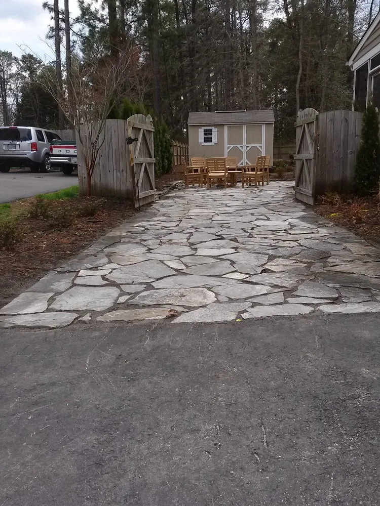 Custom garden landscaping in South Chesterfield, VA - Grass Master Lawn and Landscape