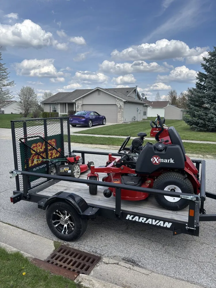 Expert landscaping services for residential properties in Huntertown, IN by Grass Masters