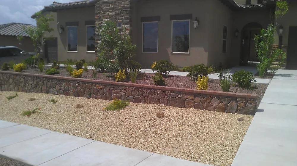 Affordable garden landscaping in Las Cruces, NM by Grass Masters