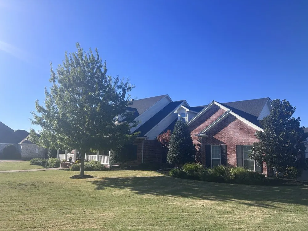 Custom landscape installation for year-round maintenance in Waco, TX by Grass Masters