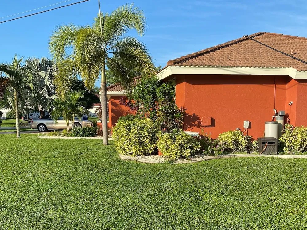 Top-rated yard maintenance in Cape Coral, FL by Grass Money Lawn Maintenance & Landscaping