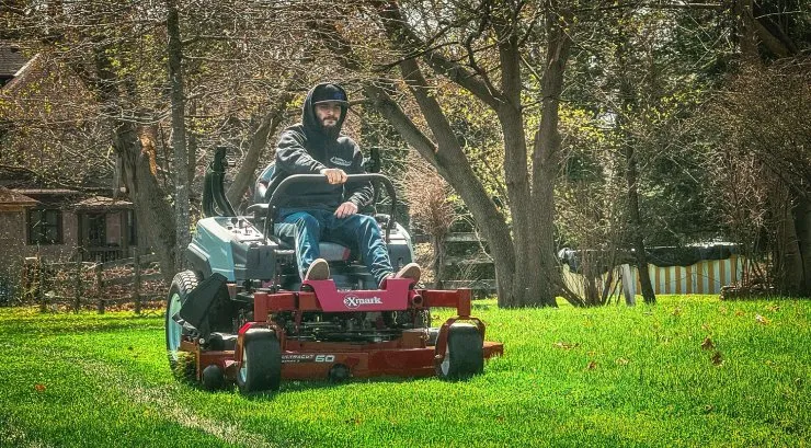 Local garden landscaping with custom design in Livonia, NY by Grass Money