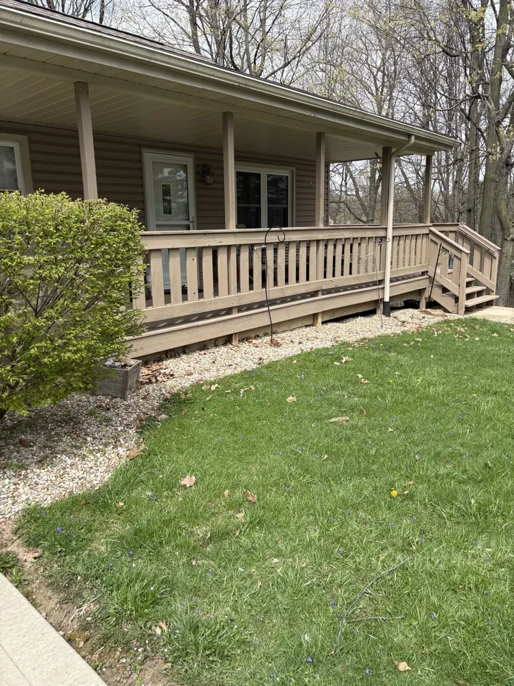 Professional garden landscaping in Ontario, OH by Grass Monkeys Lawncare