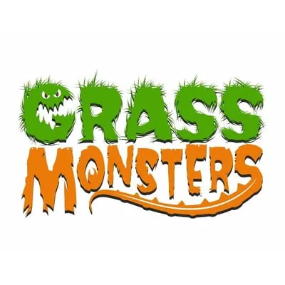 Grass Monsters/ Louisville Mowing Service Logo