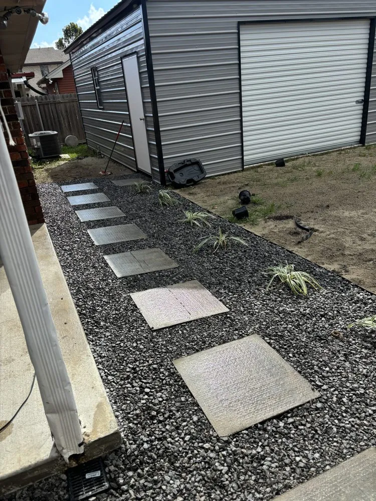 Custom outdoor landscaping experts serving Montz, LA - Grass N Scapes